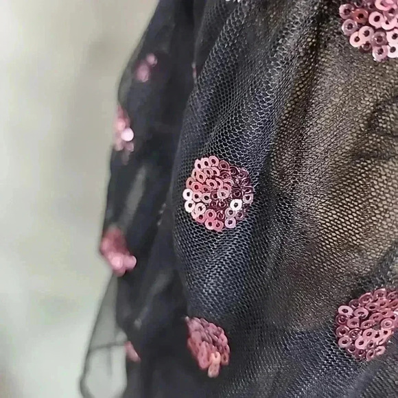 VICTORIA’S Secret Babydoll Slip Black Lace Flirty Sexy Little Thing top. 34 B - Picture 6 of 16